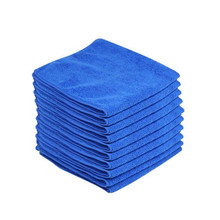 Kits de paño de limpieza de coche, paño de pulido suave de mirofibra, toallas para lavar coches, azul, 10 Uds. 2024 - compra barato
