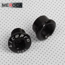 MEROCA Mountain Road Bike Bicycle Bolts Aluminum Alloy Single Crankset Crank Screws Nut For Chain Wheel 2024 - buy cheap