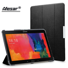 Afesar UltraSlim Smart Cover Case for Samsung Galaxy Tab Pro 10.1 inch SM-T520 T521 T525 Tablet pu leather Case magnetic 2024 - buy cheap