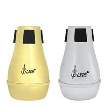 Light-weight Practice Alto Tenor Trombone Trumpet Straight Mute Silencer Sourdine ABS Material Gold Silver Optional 2024 - buy cheap