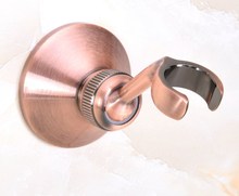 Vintage Retro Antique Red Copper Bathroom Hand Held Shower Head Bracket Wall Mounted / Bathroom Accessory msh064 2024 - buy cheap