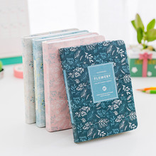 Organizador de caderno, programação coreana kawaii vintage floral, diário semanal, diário diário, organizador de caderno de papel, agenda a6 2024 - compre barato