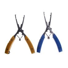 1PC Stainless Steel Curved Nose Fishing Pliers Fishing Braid Cutters Scissors Small Fish Hook Remover Multifunction Fishing Tool 2024 - buy cheap