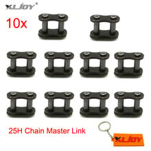 10pcs 25H Chain Spare Master Link For 2 Stroke 33cc 43cc 47cc 49cc Mini Moto Kids Gas E Scooter ATV Quad Mini Dirt Pocket Bike 2024 - buy cheap