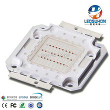 30w high power led red/ blue double color 660/460nm integrated light source plants grow light lamp module 2024 - buy cheap