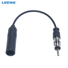 LEEWA-Adaptador de antena de Radio de Audio estéreo para coche, Cable de extensión aérea de Radio AM/FM para vehículo, # CA6008 2024 - compra barato
