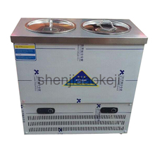 80L capacity Stainless Steel Commercial Korean-type cold noodle soup refrigerating machine Double barrel cold noodle machine 2024 - buy cheap