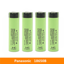 Bateria para panasonic ncr18650b 3.7 18650 mah, 4 unidades, 3400 v, 3.6 mah original para o brinquedo, lanterna etc 2024 - compre barato