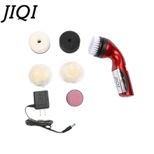 JIQI Electric Shoe Brush Shine Polisher Shoes Leather Care Polishing Cleaner Handheld Rechargeable Foot Skin Remover 110V 220V 2024 - buy cheap
