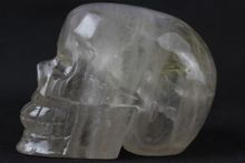 Xd j00512 Натуральный прозрачный кристалл кварца исцеление черепа из Китая 2024 - купить недорого