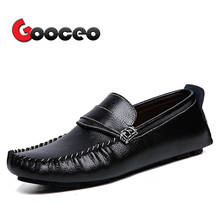 Men's Loafers Flats Driving Shoes Doug For Men Moccasins Spring Summer Cow Genuine Leather Comfortable Casual Slip On Plus Size 2024 - buy cheap