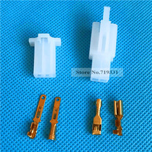 20sets 2.8mm 2 Way/pin Electrical automotive wire Connector cable terminal Kits Male Female plug for Motorcycle Car ect. 2024 - buy cheap
