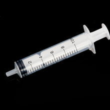 10ml Plastic Syringe Translucent Syringe Measuring Syringe With Cover Measuring Nutrient Hydroponics Mayitr 2024 - buy cheap