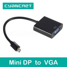 Видео кабель преобразования Mini Displayport DP в VGA порт HD Кабель Штекерный разъем адаптера для компьютера ТВ монитор проектор 2024 - купить недорого