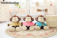 large 65cm cartoon monkey plush toy, soft throw pillow birthday gift h2979 2024 - buy cheap