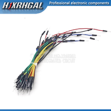 65pcs Jump Wire Cable Male to Male Jumper Wire for Breadboard hjxrhgal 2024 - buy cheap