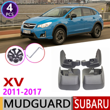 Mudflap carro para Subaru XV Crosstrek 2011 ~ 2017 Lamas Lamas do Respingo Flaps Fender Flap Mud Guard Acessórios 2012 2013 2014 2015 2016 2024 - compre barato