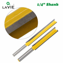 LA VIE Router Bit 1/4 Shank Extension Long Straight Trimming Knife CNC Bit Milling Cutters for Wood Edge Cutting 2024 - buy cheap