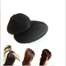 2pcs/lot Sponge Hair Maker Styling Twist Magic Bun Hair Base Bump Styling Insert Tool Volume Headwear LB 2024 - купить недорого