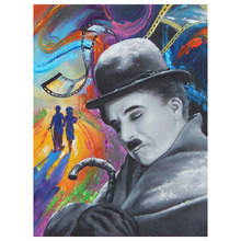 YI BRIGHT Full Square/Round Drill DIY Diamond Painting "Chaplin" Embroidery Cross Stitch Mosaic Rhinestones Home Decor CNN 2024 - buy cheap