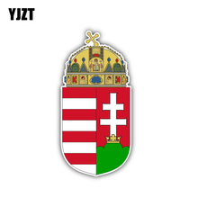 YJZT 5,7 см * 11,7 см креативные наклейки Герб Венгрии автомобильные наклейки аксессуары 6-1490 2024 - купить недорого