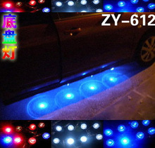 Красочные автомобилей шасси фары из светодиодов огней в автомобиле двери лампы ZY-612 лампы атмосфера 2024 - купить недорого