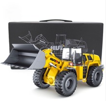 Huina 583 1583 1:14 2.4Ghz 10 Channel metal rc bulldozer Model for kids Remote Control Toys for Boys Bulldozer Alloy Truck 2024 - buy cheap