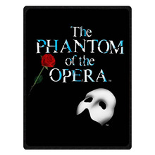 Musical The Phantom of the Opera Soft Flannel Fleece Kids Travel Blanket Winter Baby Nap Warm Blankets Customized Bedspread 2024 - buy cheap