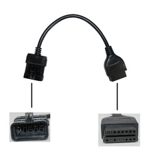 Xycing OBD2 разъем 10Pin к 16Pin БД 2 адаптера Соединительный кабель для Vauxhall/Opel инструмент диагностики авто SF07 2024 - купить недорого