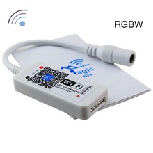 RGBW WiFi Controller DC9V-12V for 5050 / 3528 LED Strip Light Bar Light Mini Size Android iOS Phone APP Control 2024 - buy cheap