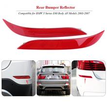 A Pair Left & Right Rear Bumper Reflector for BMW 5 Series E60 2003 2004 2005 2006 2007 63146915039 63146915040 2024 - buy cheap