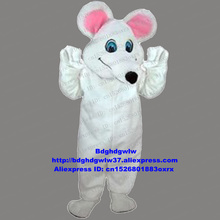 Rato branco ratos laboratório rato laboratório rato mascote traje adulto personagem dos desenhos animados desempenho artista programa zx2085 2024 - compre barato