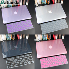 Crystal Hard Case For Macbook Air 13 Retina Pro 13 15 16 2020 A2289 A2159 Hard Cover With Free Keyboard Cover A2337 A2338 A1932 2024 - купить недорого
