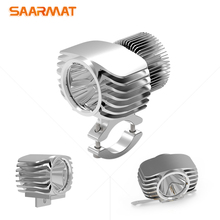 SAARMAT-faro LED externo para coche y motocicleta, luces de conducción de punto antiniebla, 18W, 6W, 15W, 10W, DRL alto/bajo, blanco 2024 - compra barato