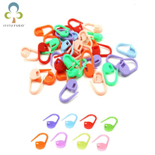 100pcs/bag Color plastic small  weaving hand DIY auxiliary tool mark deduction wool scarf knitting tools LYQ 2024 - buy cheap