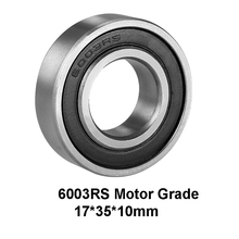 1pcs/lot 6003RS Motor Grade  Deep Groove Ball Rolling Bearings  6003-RS 6003RS 17*35*10mm 17*35*10 High Quality Bearing Steel 2024 - buy cheap