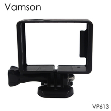 Vamson for Go pro 4 3+ 3 Accessories Standard Protective Plus Frame Tripod Mount Base Screw for GoPro Hero Sports Camera VP613 2024 - buy cheap