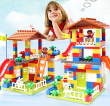 Bloques de construcción de Castillo de ciudad grande para niños, juguete educativo para niños, Compatible con gran marca, bricolaje, 89ps 2024 - compra barato