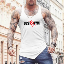 Brand Just Gyms Clothing Mens Sleeveless Vest Cotton Canotta Bodybuilding Stringer Tank Top Male Slim Fit Fitness Shirt 2024 - buy cheap