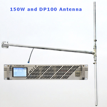 FMUSER FSN-150W 100 Вт 150 Вт fm-передатчик и fm-радио DP100 дипольная антенна RF кабель 2024 - купить недорого
