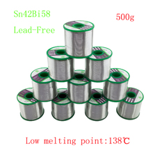 500g/roll 138degree Low melting point Sn42Bi58 Lead-Free Tin Wire Solder for welding Thermal fuse Temperature control element 2024 - buy cheap