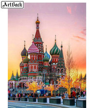 New Arrival 5D Diamond Painting Kremlin Full Square Drill Rhinestone 3d Diamond Embroidery Mosaic Art Home Decor 2024 - buy cheap