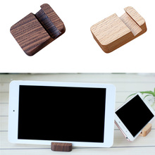 2 Colors Universal Solid Wood Mount Stand Cradle Portable Phone Holder for Car Cell Stand Mount Home Office Use 2024 - buy cheap