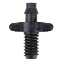 50Pcs 6mm Male Thread Single Barbed 4/7 Mm Hose Connector for Drip Irrigation Lawn Watering Fitting Garden Tools 2024 - buy cheap
