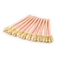 10pcs Air Conditioner Refrigeration Access Valves 6mm OD Copper Tube Filling Parts U1JE 2024 - buy cheap