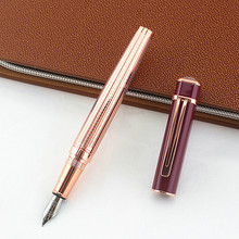 Full metal diamond cap Iraurita fountain pen 0.5mm ink luxury pen for writing Business Office caneta Stationery 979 2024 - buy cheap