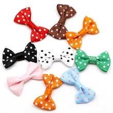 25-50pcs 4x2.5cm Grosgrain Dots Ribbon Bow Mini Boutique Hair Bow for Scrapbook DIY Hair Bow Ties Hair Accessories 2024 - buy cheap