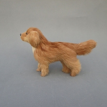 creative simulation walking dog toy imitate yellow dog model gift about 27x7x17cm 2024 - buy cheap