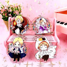 Anime Natsume Yuujinchou Keychain Natsume Takashi Shuichi Tanuma Nyanko Sensei Cat Car Key Holder Chain Keyring Graduation Gift 2024 - buy cheap