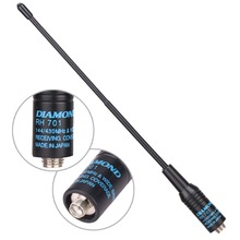 Diamond RH701-walkie-talkie SMA hembra de doble banda, VHF/UHF 144/430MHz, antena para Baofeng UV-5R UV-82 UVB3 Plus BF-888S Plus 2024 - compra barato
